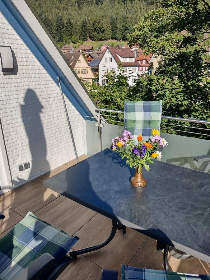 Ferienwohnung An Der Murg Baiersbronn Eksteriør billede